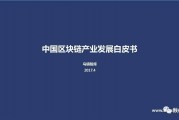 区块链技术和应用发展白皮书pdf，区块链技术和应用发展白皮书